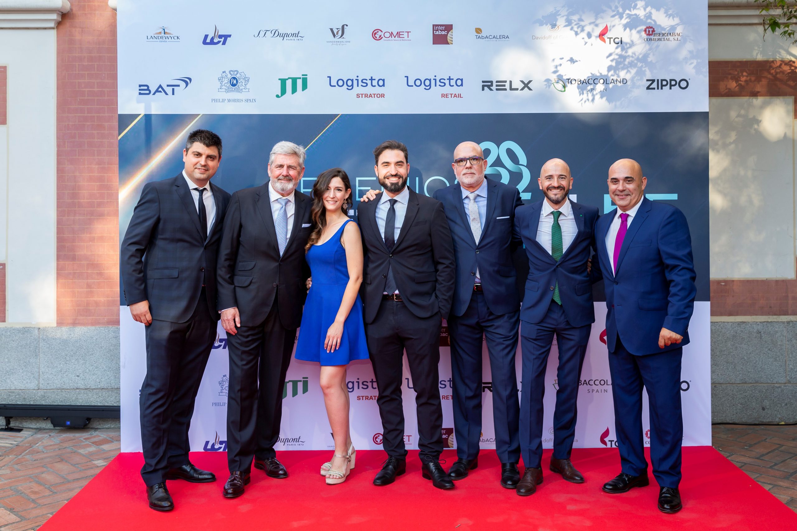 equipo LCT en Premios LBF 2022